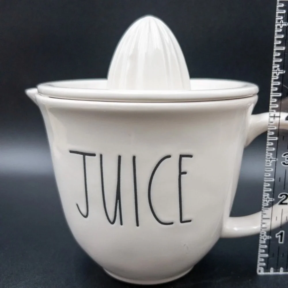 Rae Dunn Artisan Collection Ceramic Juice Reamer with Mug‎ New Farmhouse